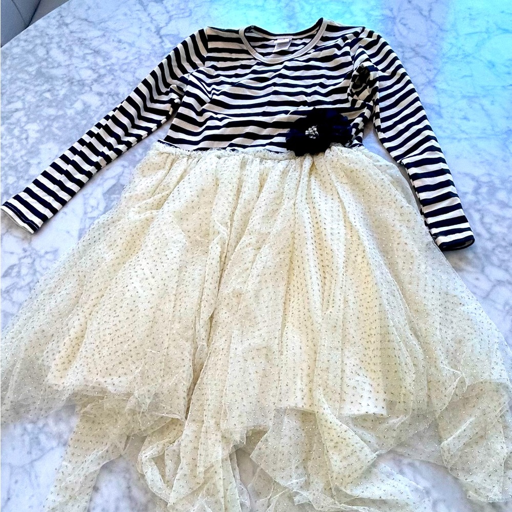 Little Girl Tulle Skirt Dress Size 7-8